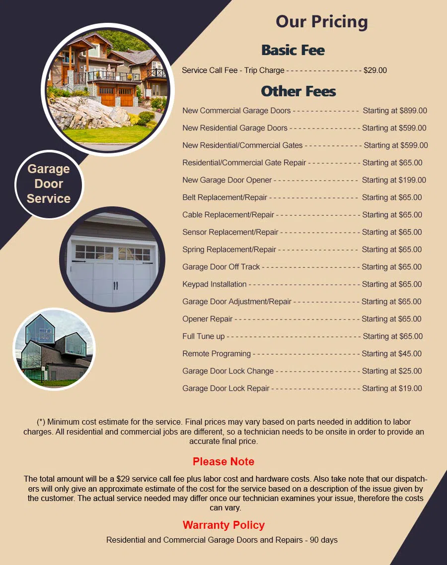 Garage Door Mobile Service Aloha, OR 503-607-8438